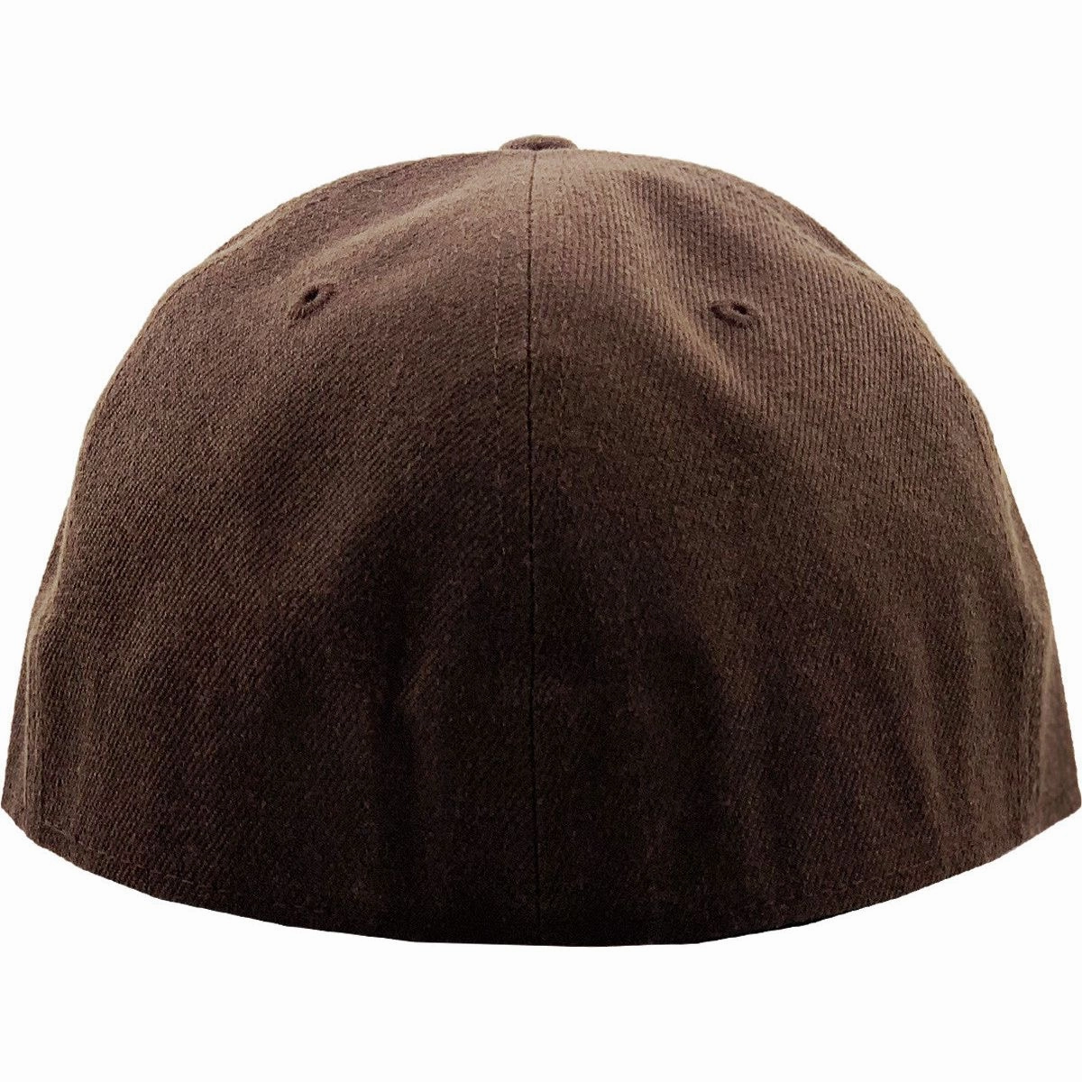 Brown - Structured and Fitted Baseball Cap