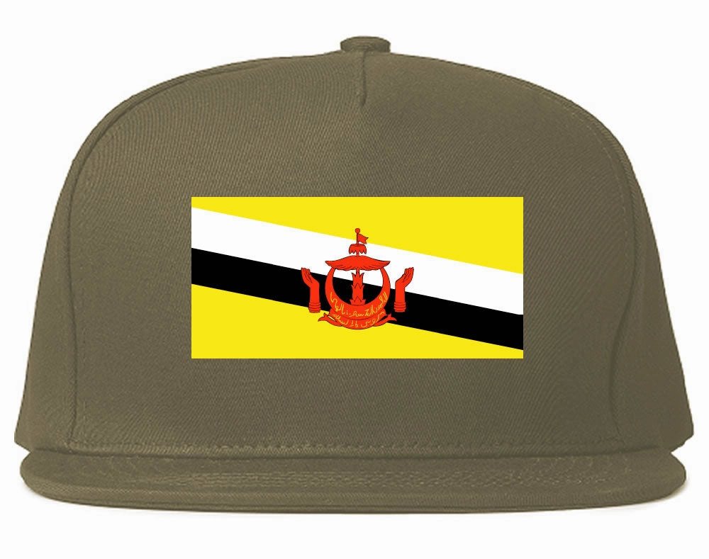 Brunei Flag Country Printed Snapback Hat Cap