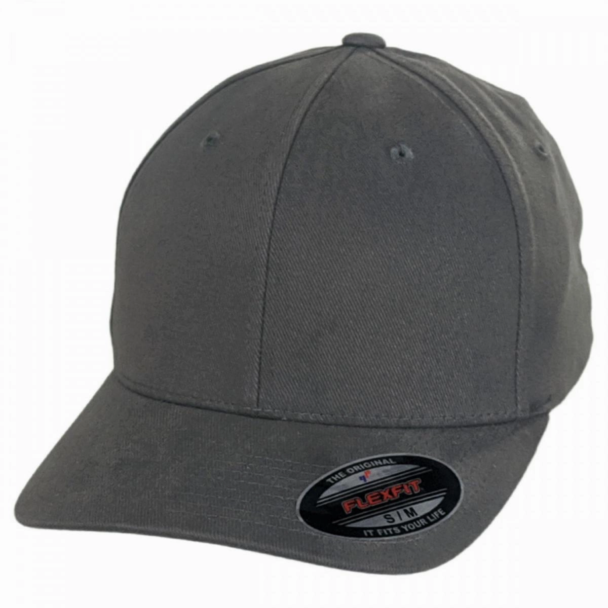 Brushed Cotton Twill MidPro Flexfit Fitted Baseball Cap