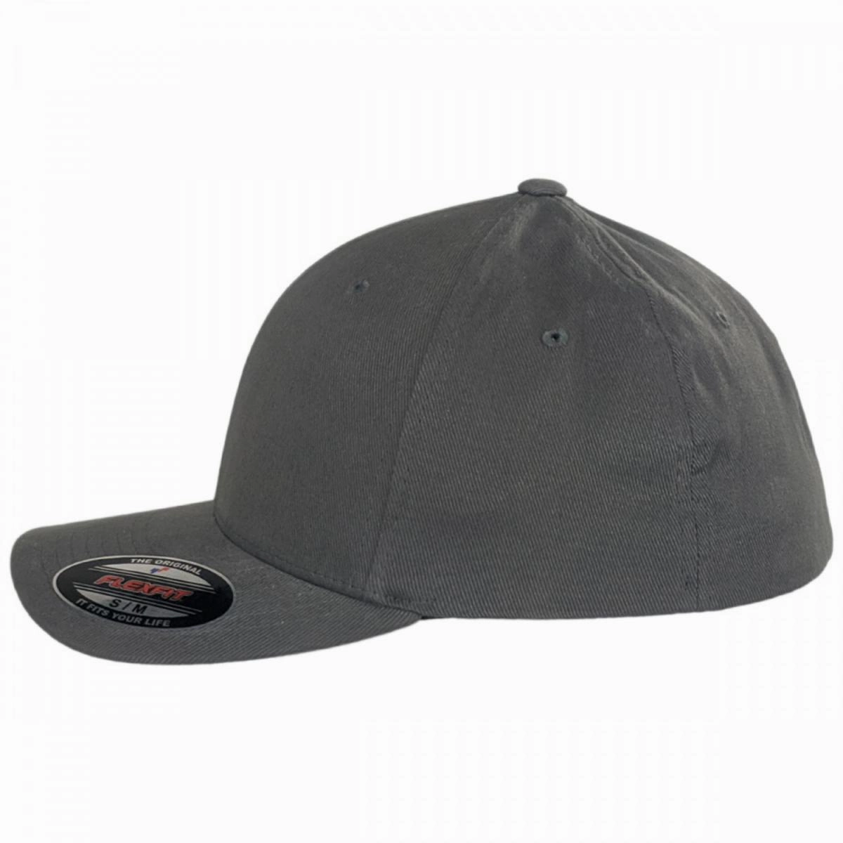 Brushed Cotton Twill MidPro Flexfit Fitted Baseball Cap
