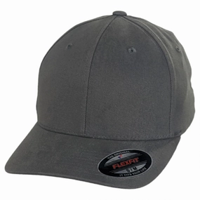 Brushed Cotton Twill MidPro Flexfit Fitted Baseball Cap