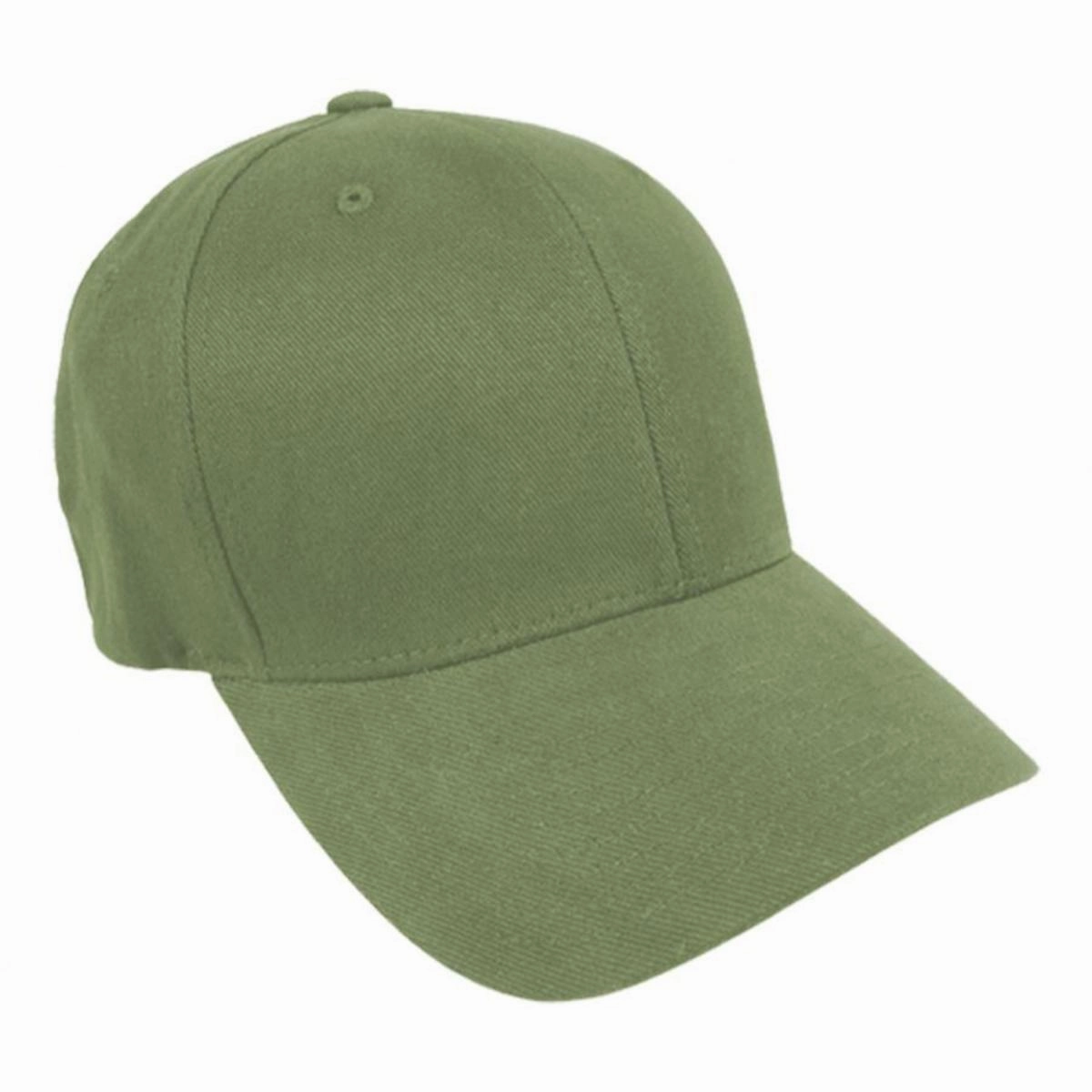 Brushed Cotton Twill MidPro Flexfit Fitted Baseball Cap