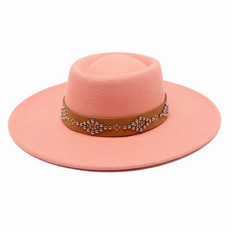 Bucchi Wide Brimmed Porkpie Hat