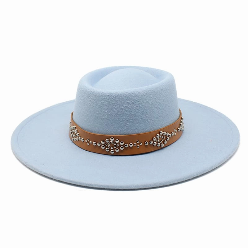Bucchi Wide Brimmed Porkpie Hat