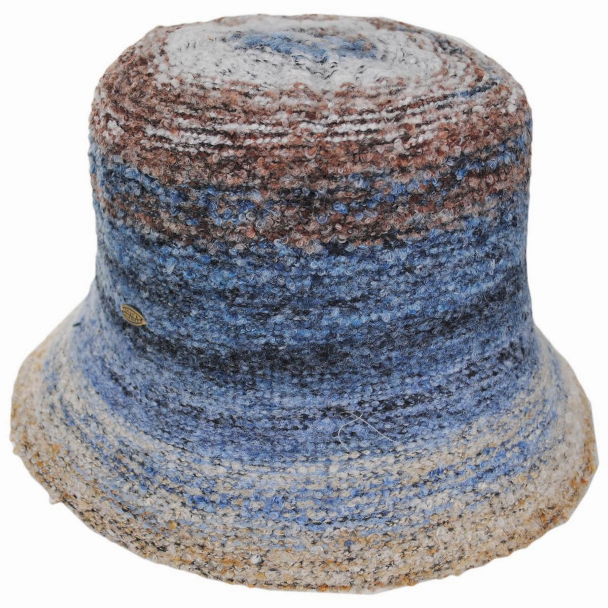 Buckley Boucle Knit Wool Blend Bucket Hat