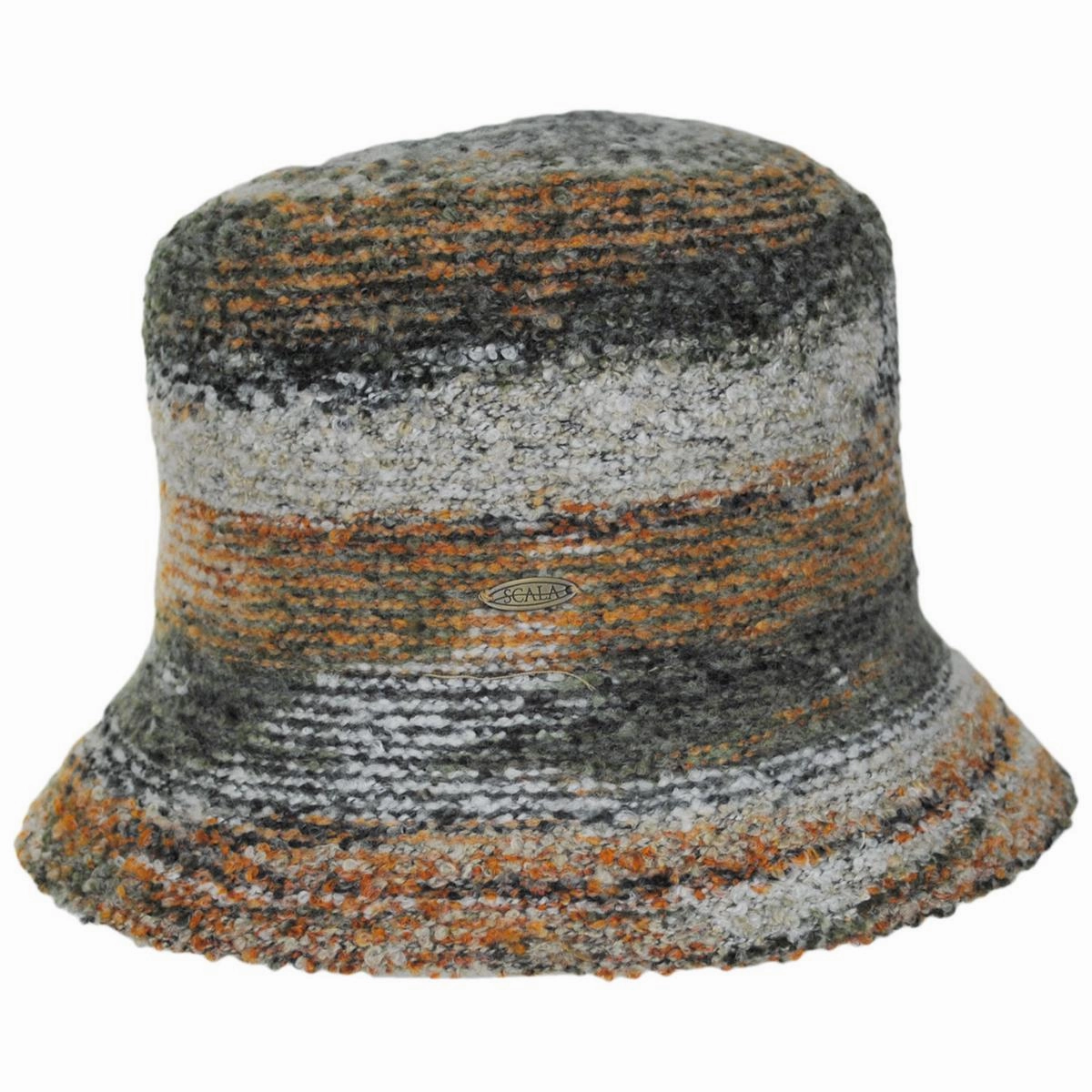 Buckley Boucle Knit Wool Blend Bucket Hat