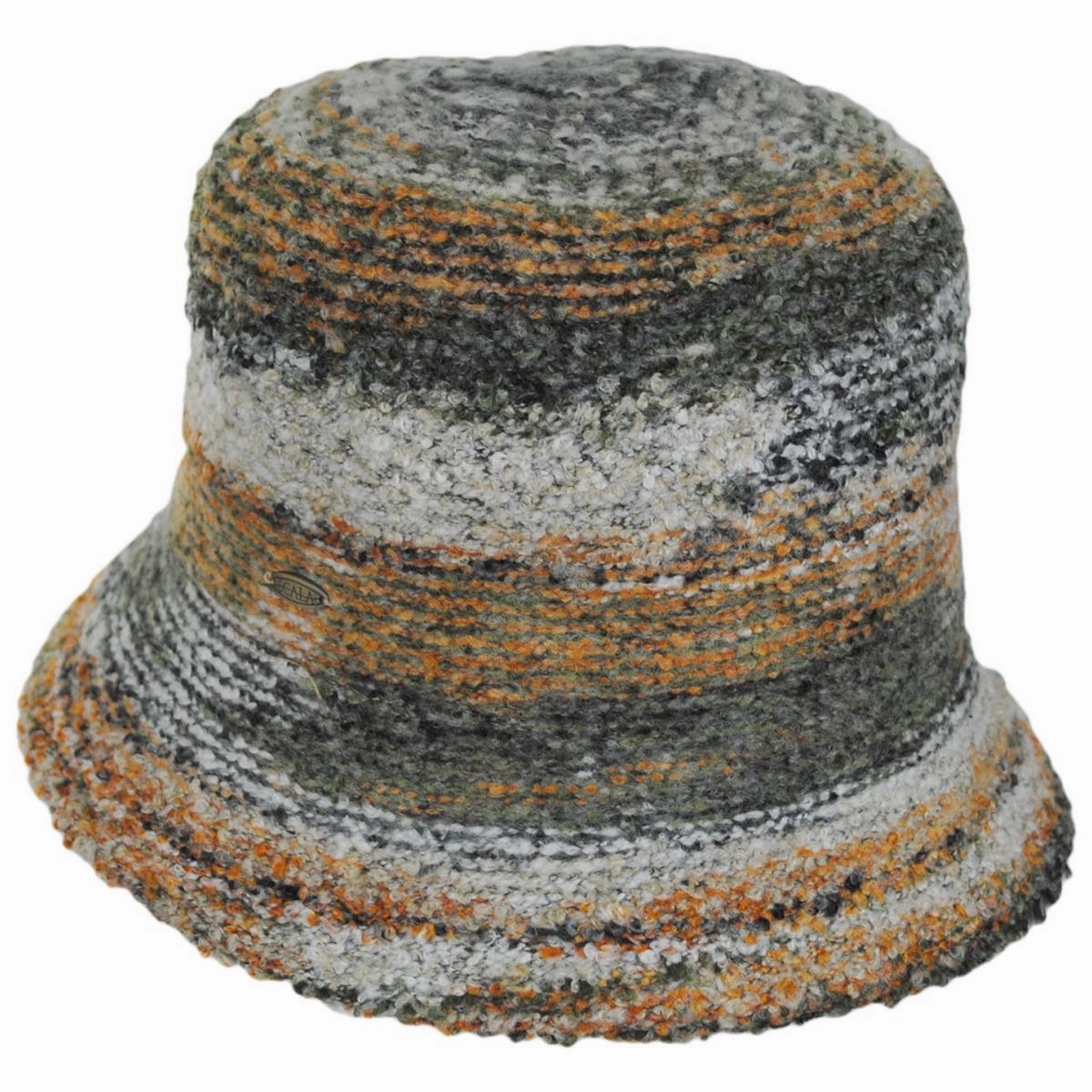 Buckley Boucle Knit Wool Blend Bucket Hat