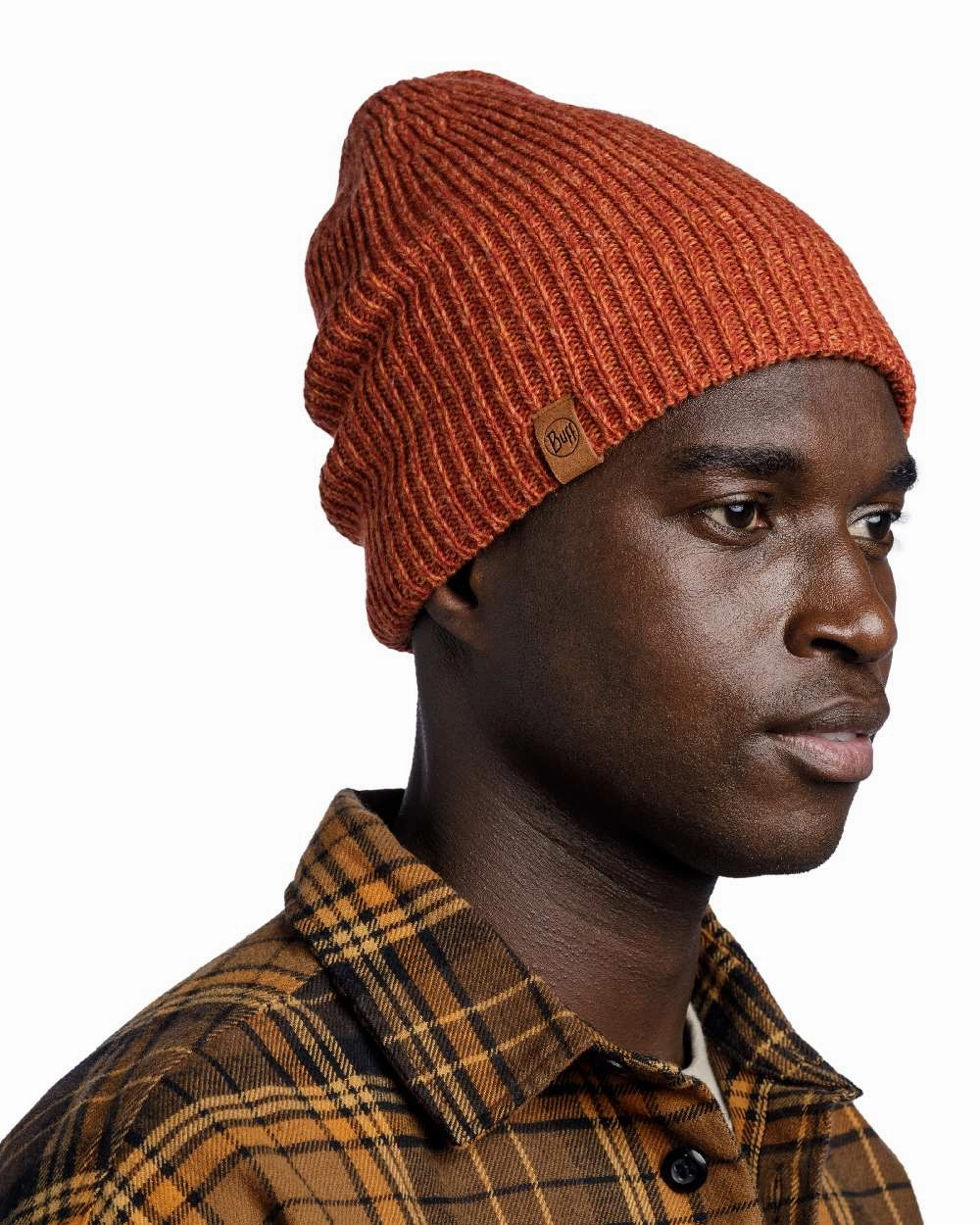 Buff Knitted Polar Beanie