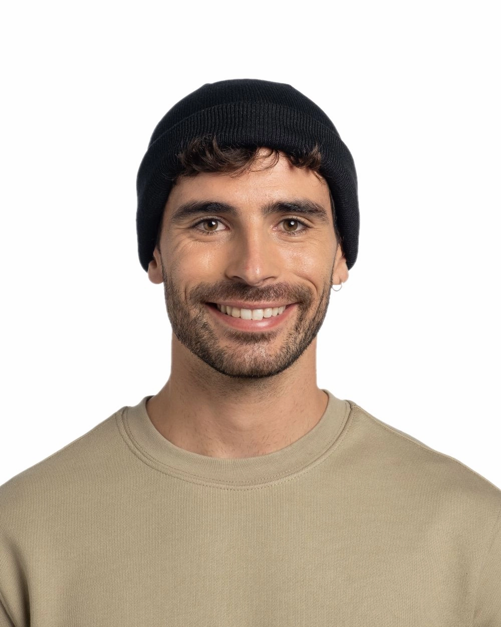 Buff Lilon Fisherman Knitted Beanie