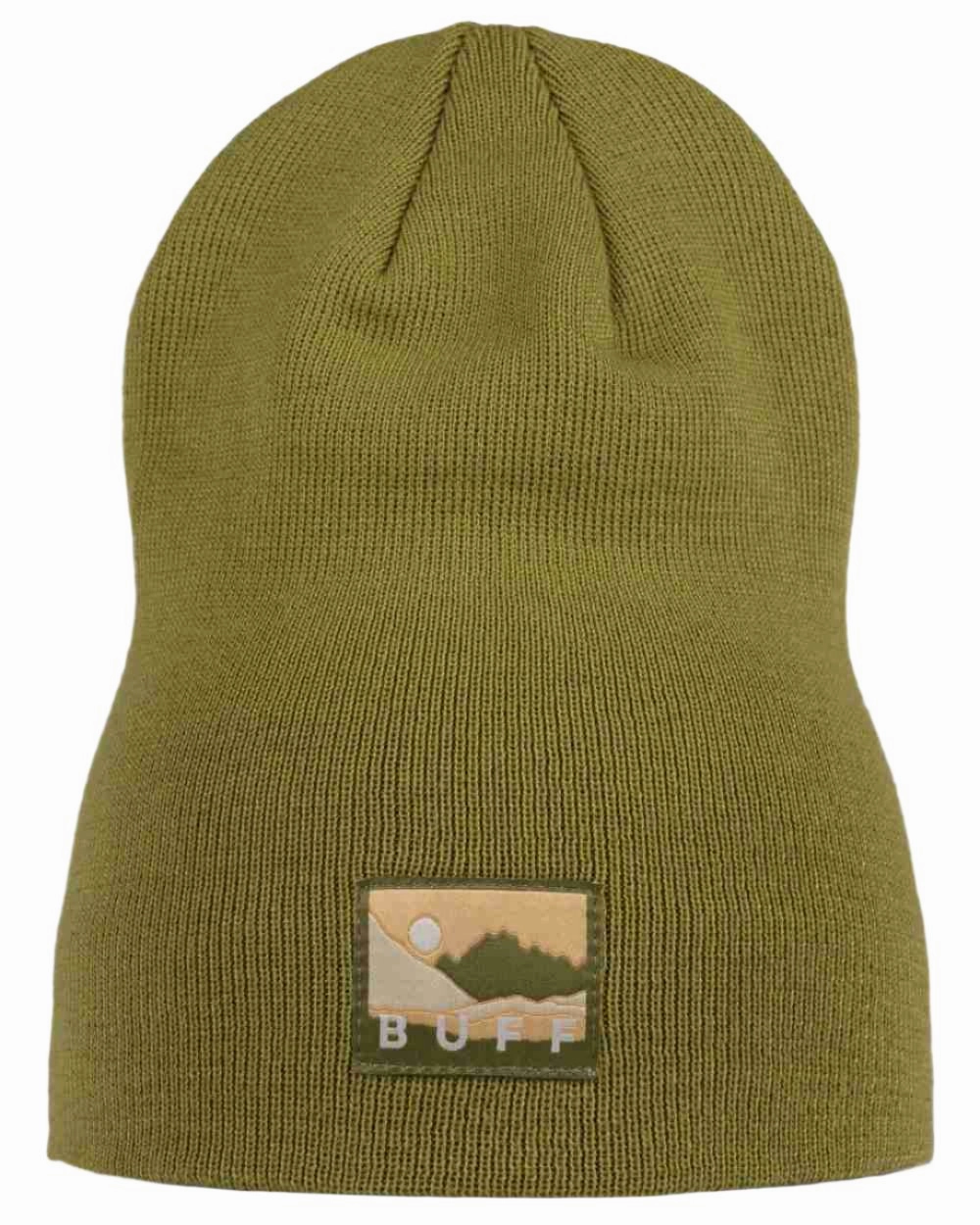 Buff Lilon Knitted Long Beanie