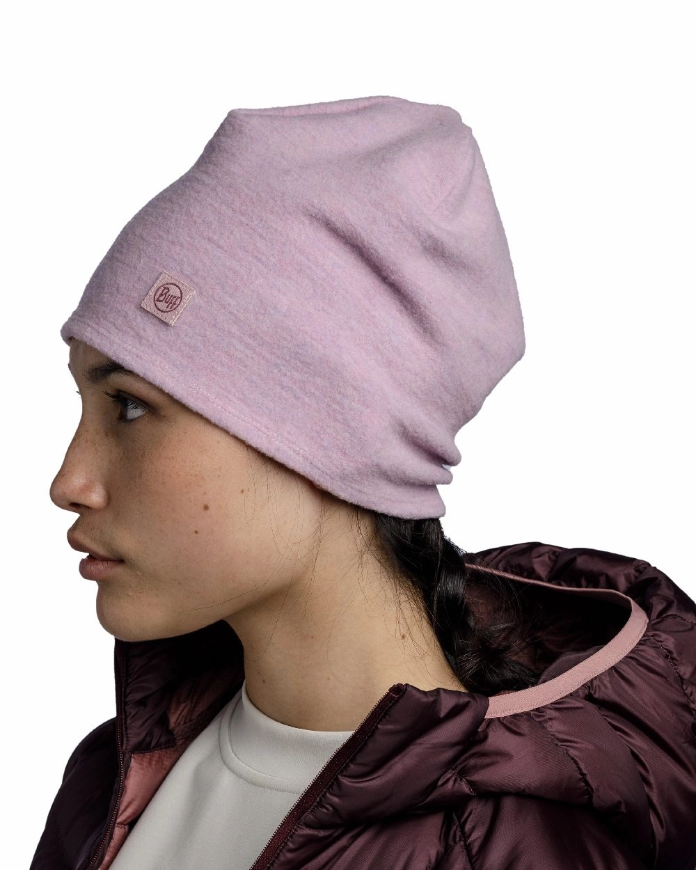 Buff Merino Fleece Beanie