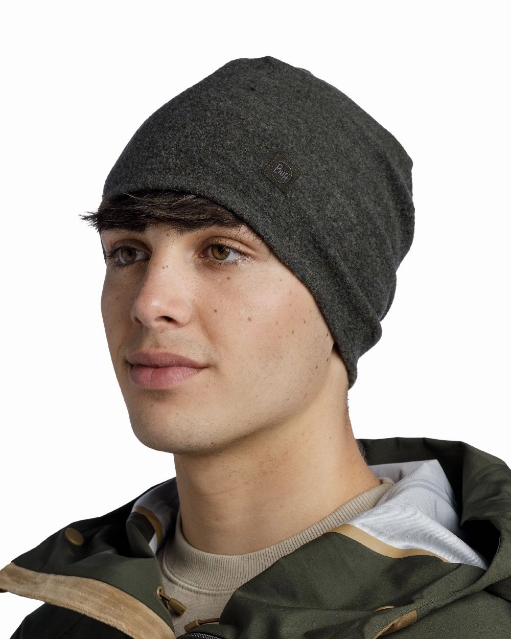 Buff Merino Fleece Beanie