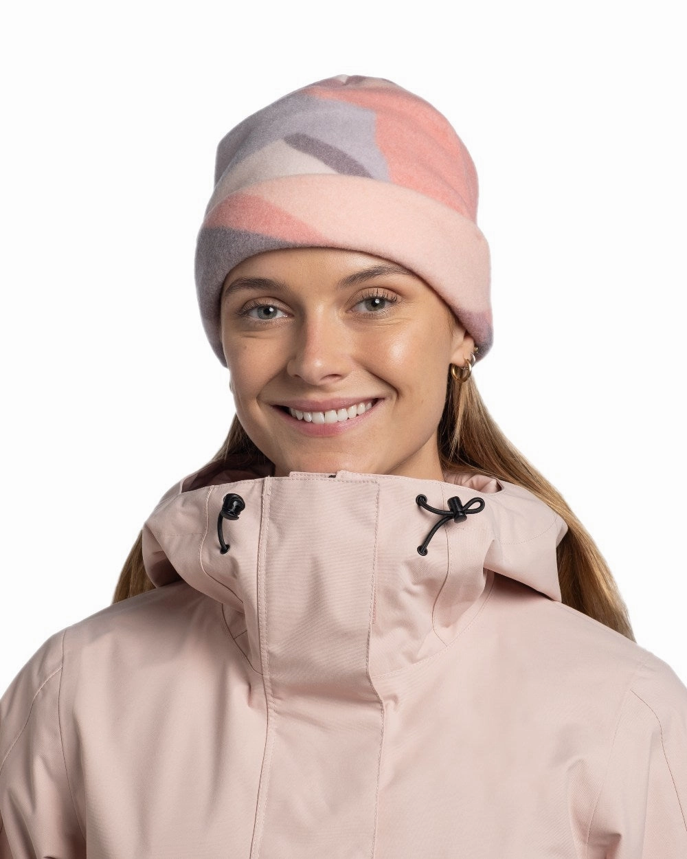 Buff Polar Prints Beanie
