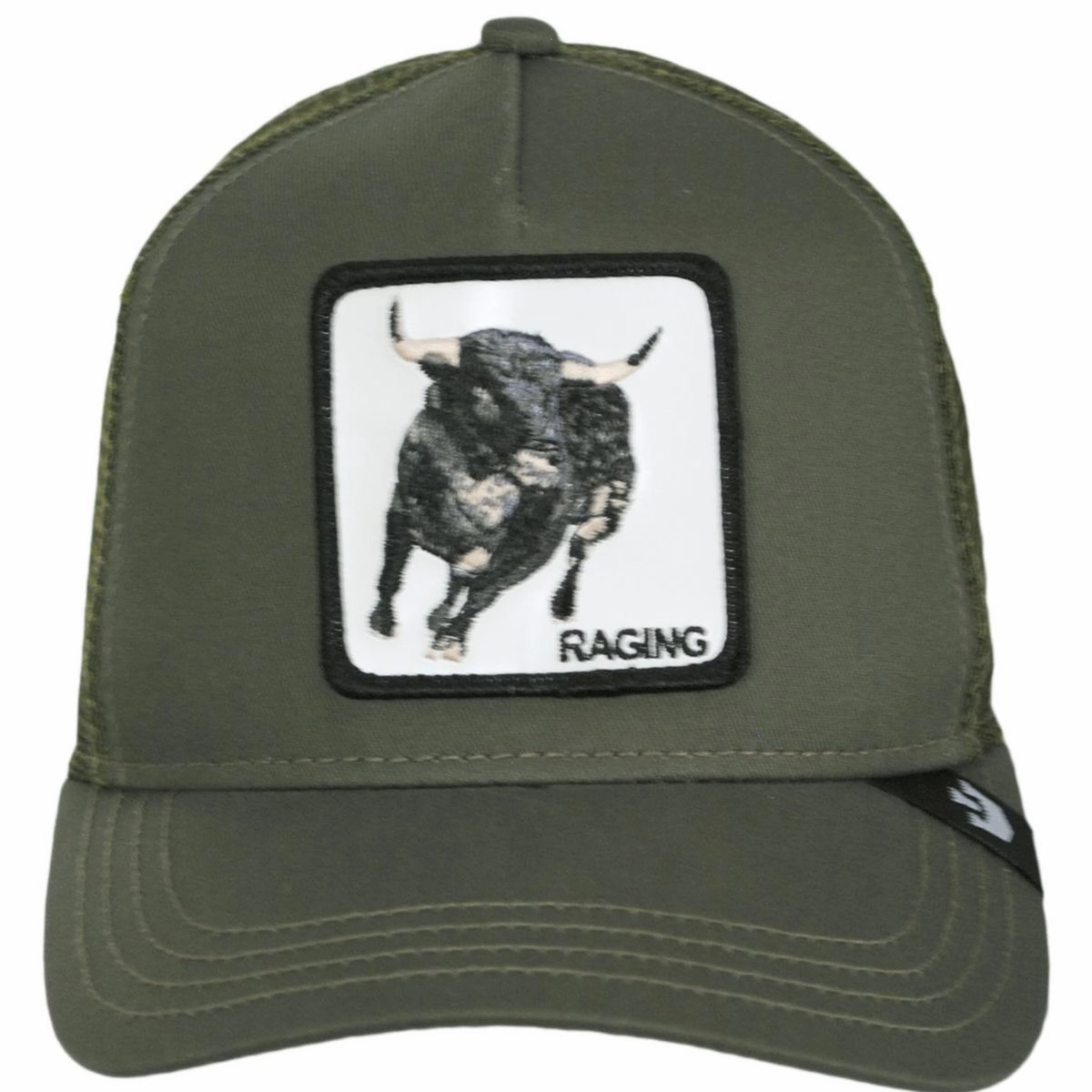 Bull Mesh Trucker Snapback Baseball Cap