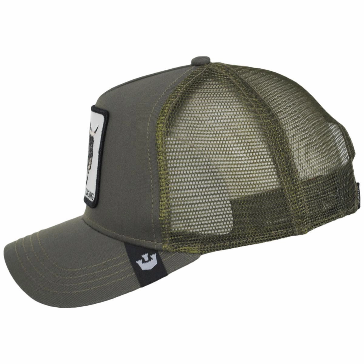 Bull Mesh Trucker Snapback Baseball Cap