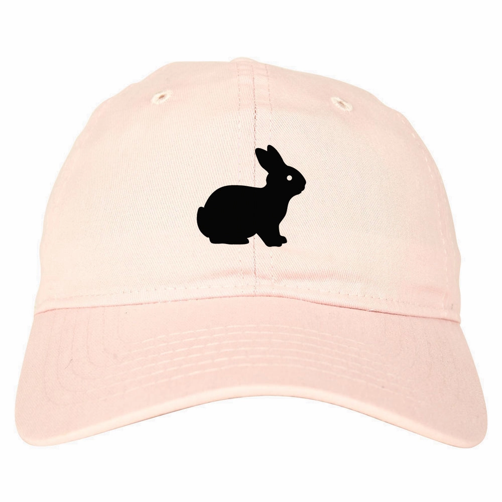 Bunny Rabbit Easter Chest Mens Dad Hat Baseball Cap