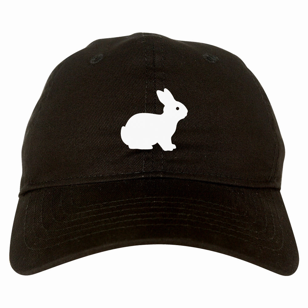 Bunny Rabbit Easter Chest Mens Dad Hat Baseball Cap