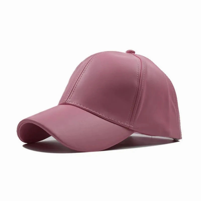 Burbank Leather Baseball Cap
