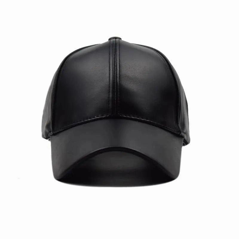 Burbank Leather Baseball Cap