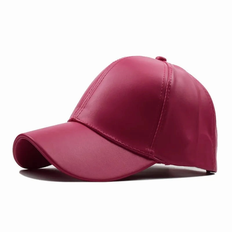 Burbank Leather Baseball Cap