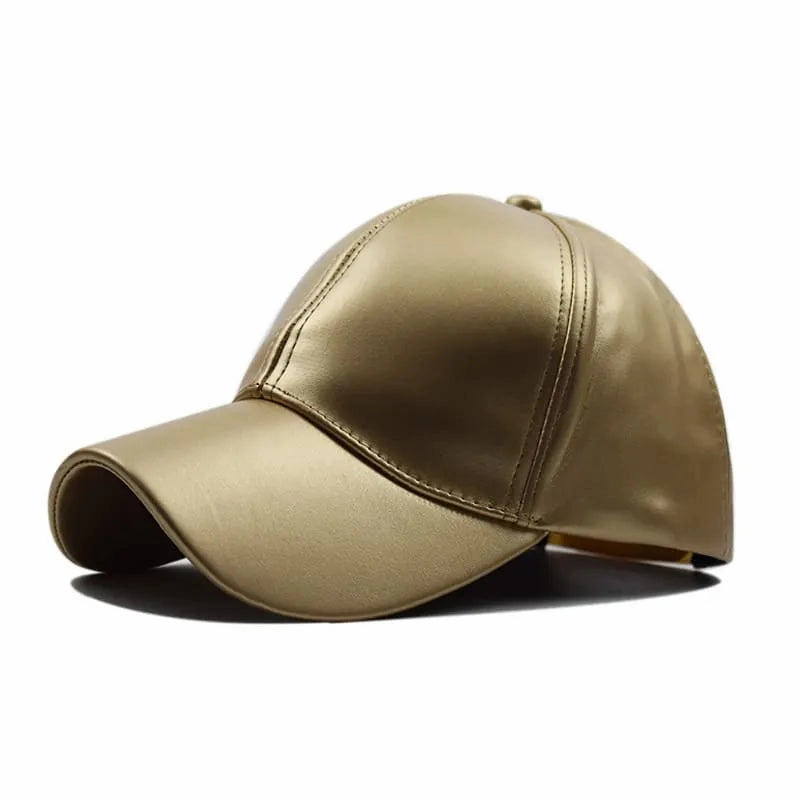 Burbank Leather Baseball Cap