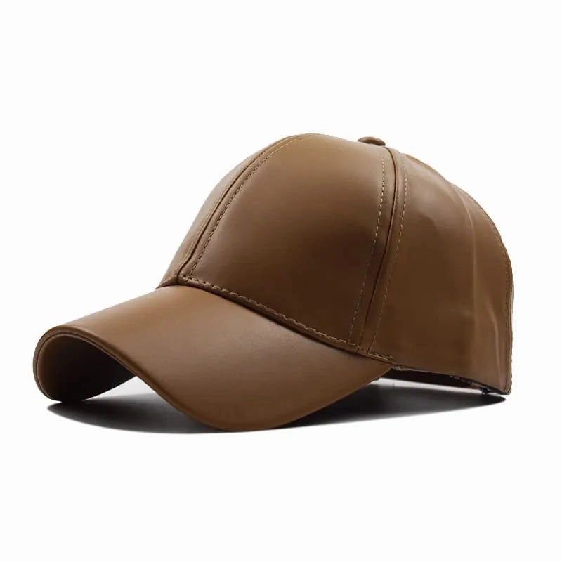 Burbank Leather Baseball Cap