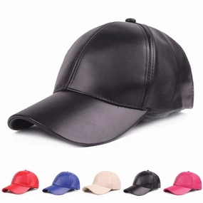 Burbank Leather Baseball Cap