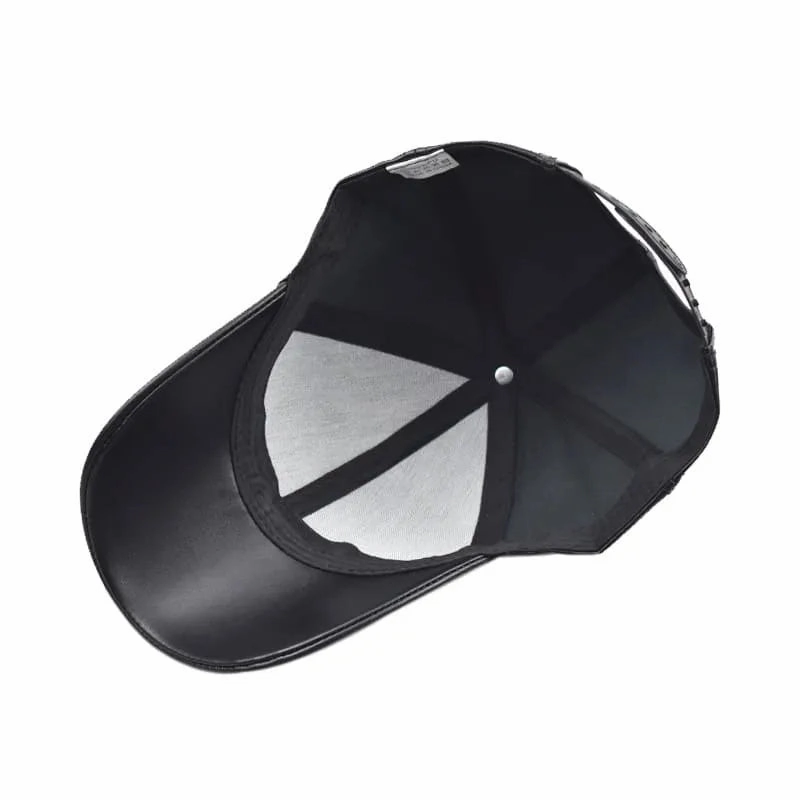 Burbank Leather Baseball Cap