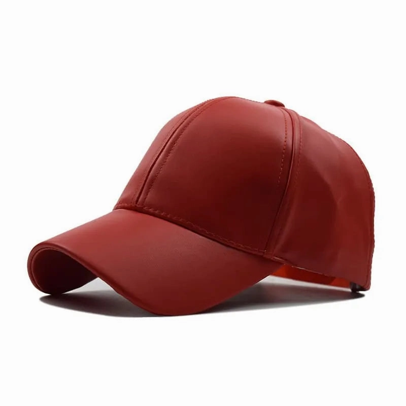 Burbank Leather Baseball Cap