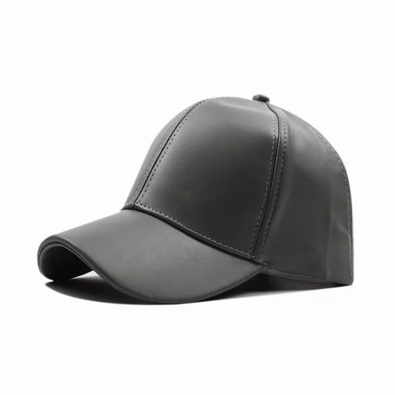 Burbank Leather Baseball Cap