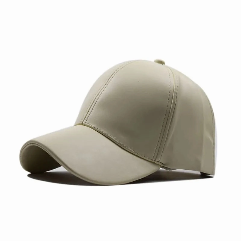 Burbank Leather Baseball Cap