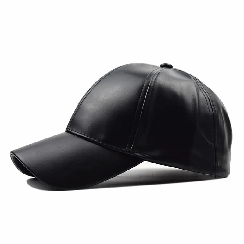 Burbank Leather Baseball Cap