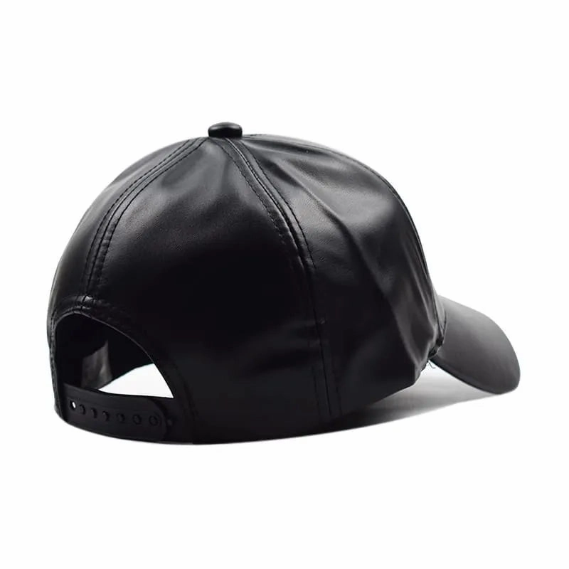 Burbank Leather Baseball Cap
