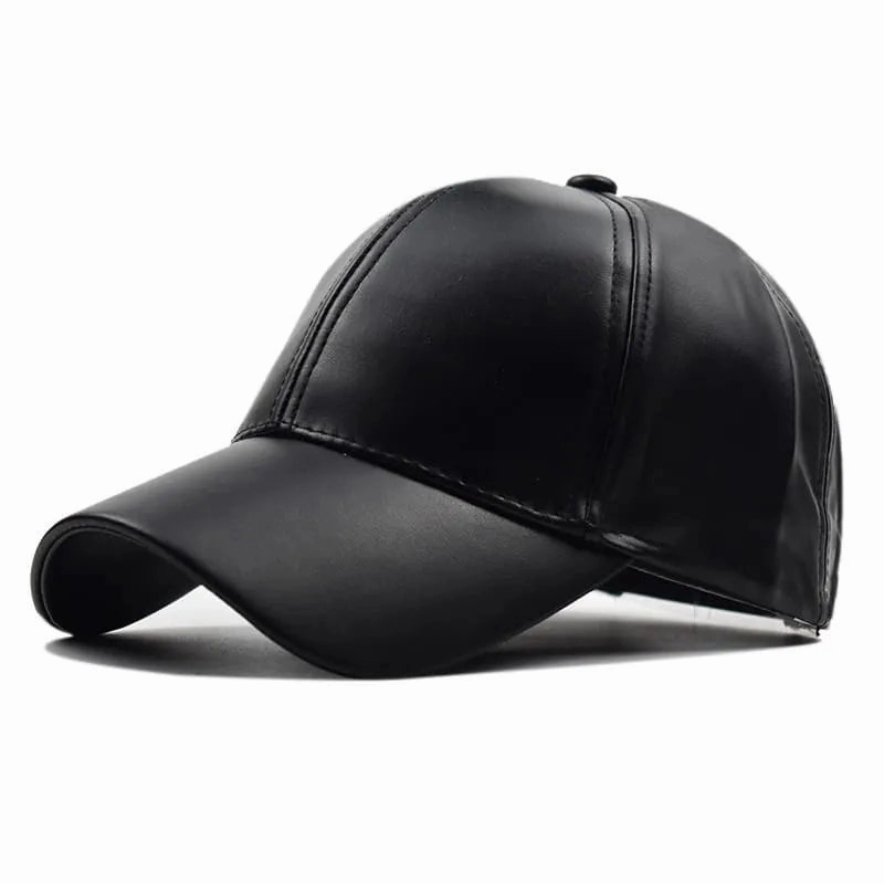Burbank Leather Baseball Cap