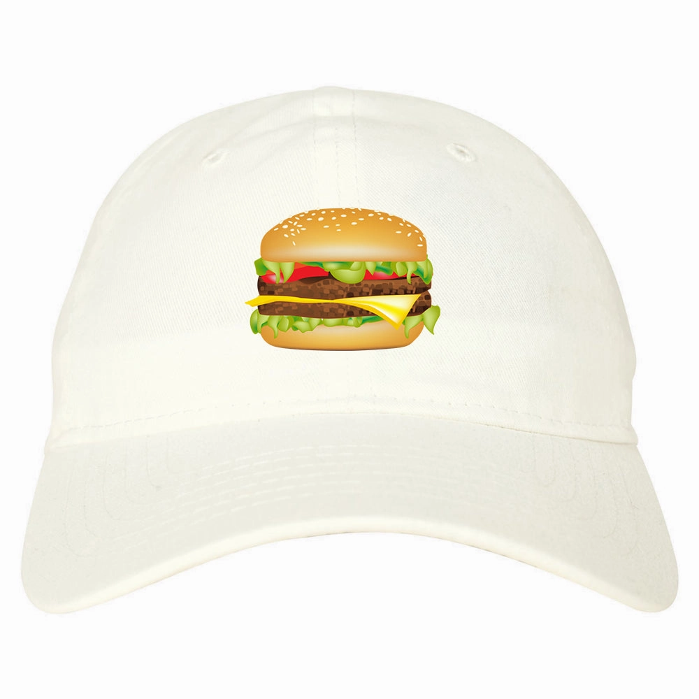 Burger Chest Mens Dad Hat Baseball Cap