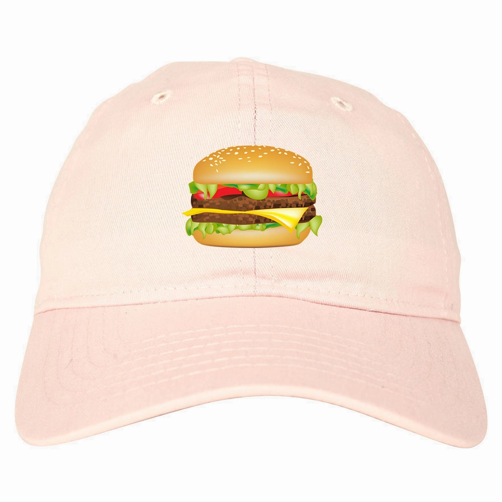Burger Chest Mens Dad Hat Baseball Cap