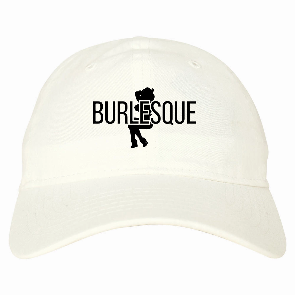 Burlesque Girl Mens Dad Hat Baseball Cap