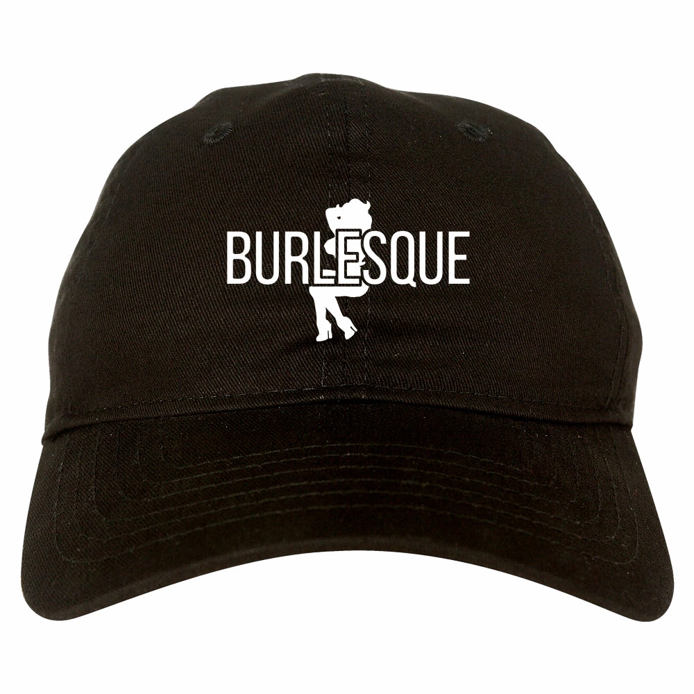 Burlesque Girl Mens Dad Hat Baseball Cap