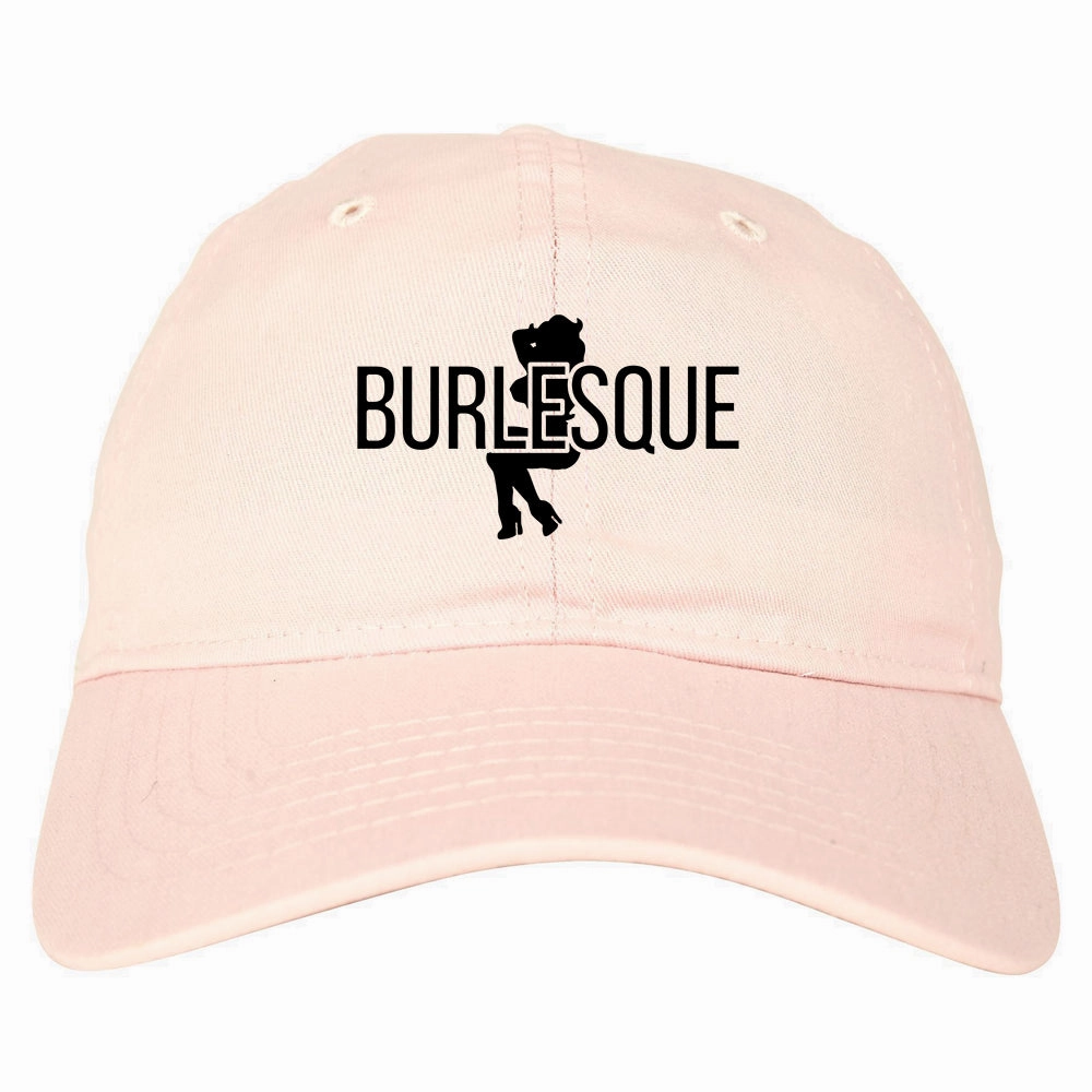 Burlesque Girl Mens Dad Hat Baseball Cap