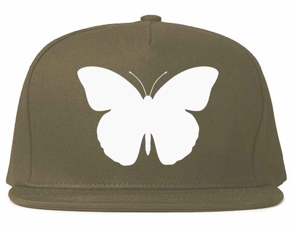 Butterfly Chest Mens Snapback Hat