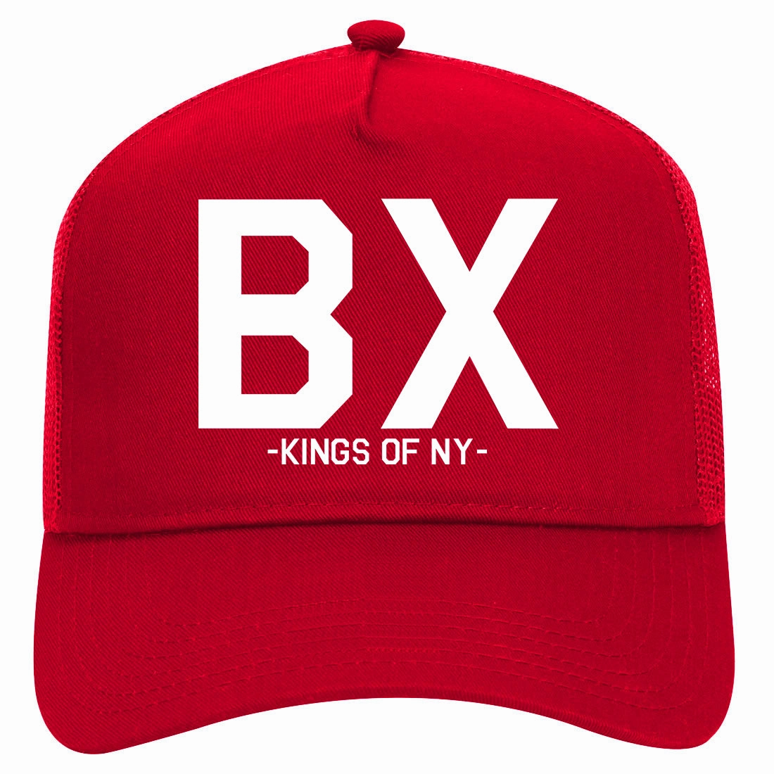 BX Kings Of New York Adult 5 Panel Mesh Trucker Hat