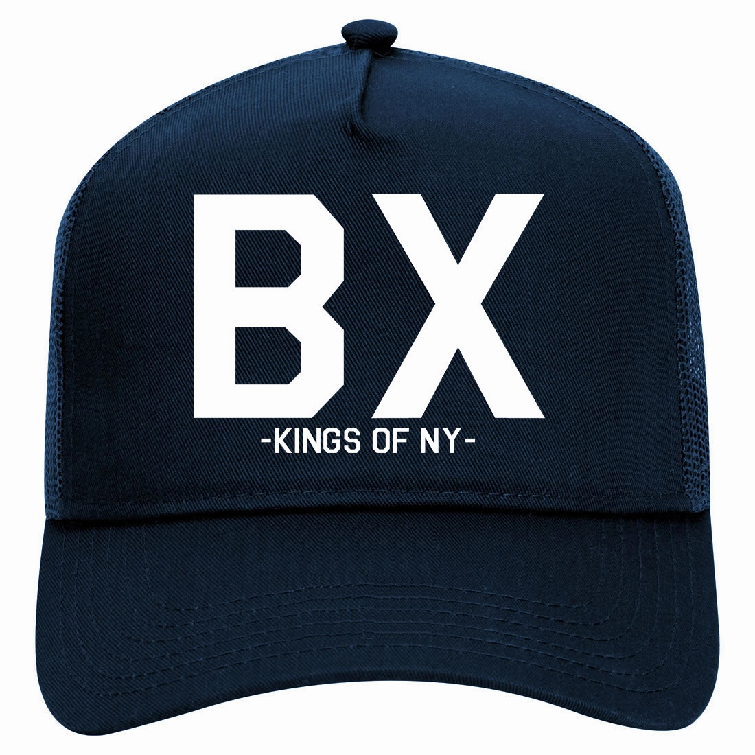 BX Kings Of New York Adult 5 Panel Mesh Trucker Hat