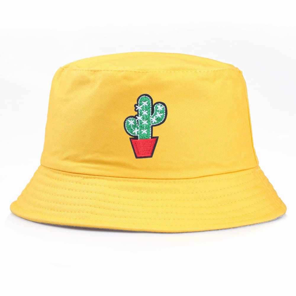 Cactus Cotton Bucket Hat