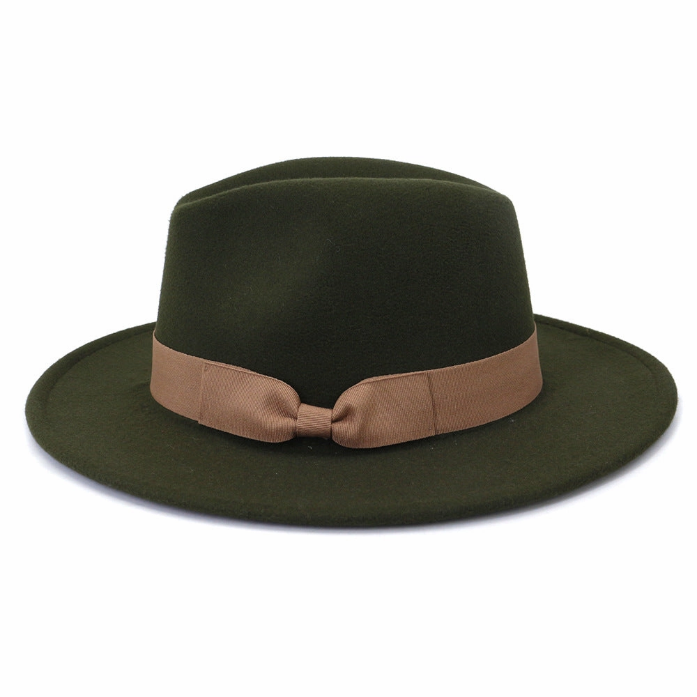 Calgary Ribbon Fedora Hat