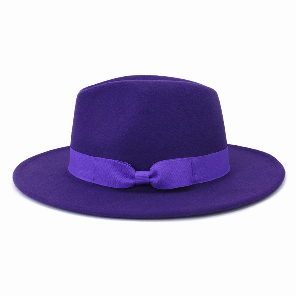 Calgary Ribbon Fedora Hat