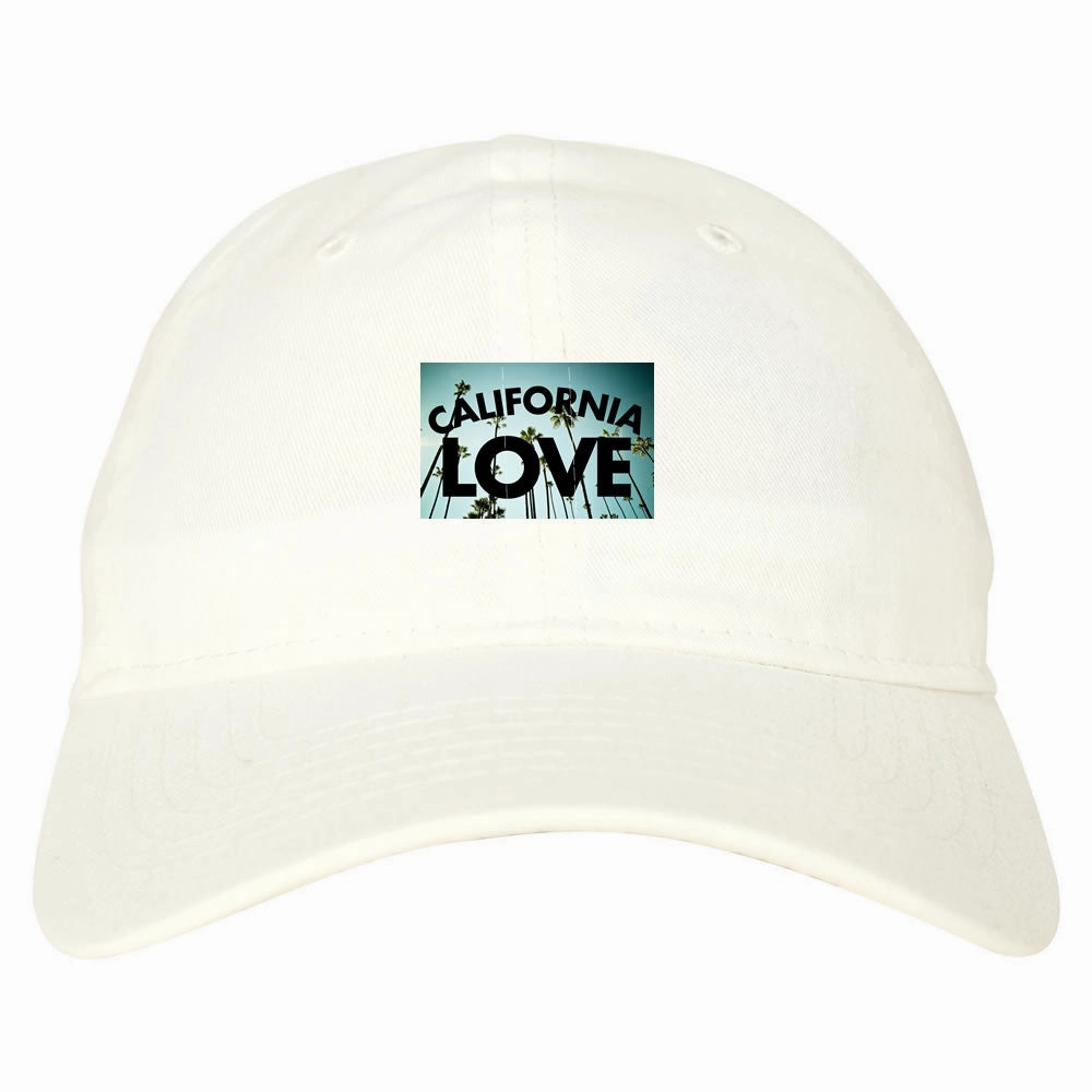 California Love Cali Palm Trees Dad Hat