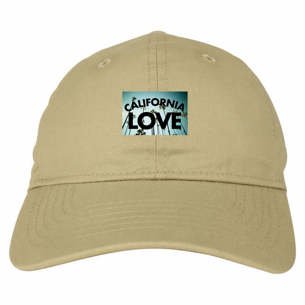 California Love Cali Palm Trees Dad Hat