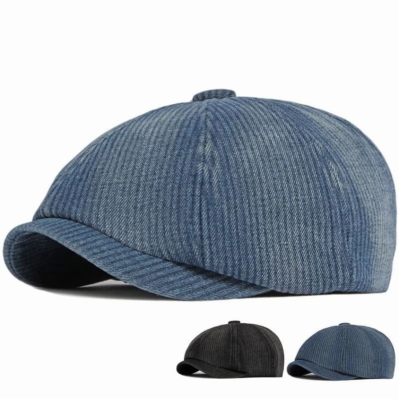 Calvert Corduroy Newsboy Cap