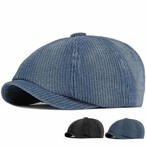 Calvert Corduroy Newsboy Cap