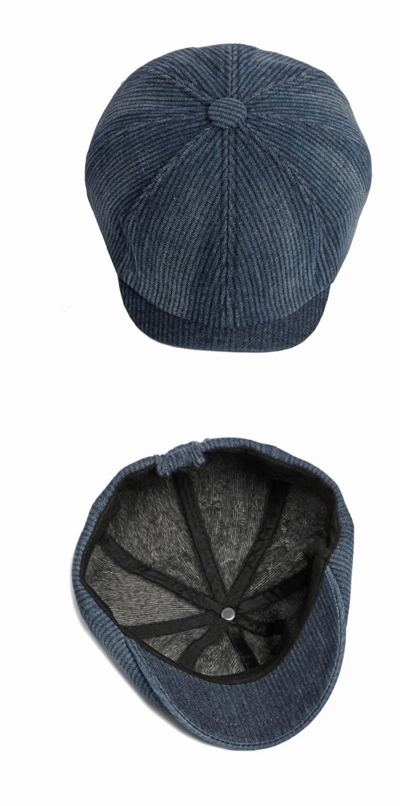 Calvert Corduroy Newsboy Cap
